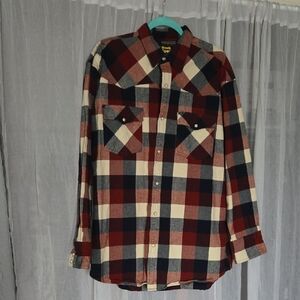 Plaid Flannel Shirt
